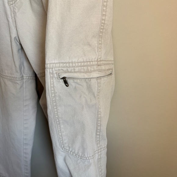 Royal Robbins Men's Canvas‎ Outdoor Chino Pants Beige Size 36/32 Hiking Festival - Picture 5 of 16